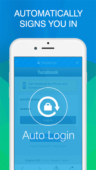 【免費生產應用App】LoginBox Auto Login Password Manager & Secure Keychain-APP點子