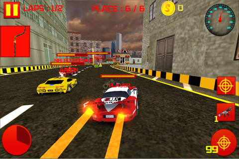 Fast Car War Race 3D screenshot 3