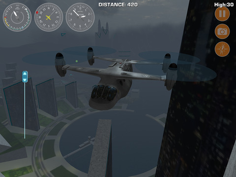 Игра Airplane Fly Megatropolis