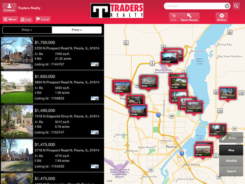 Traders Realty for iPad screenshot 2