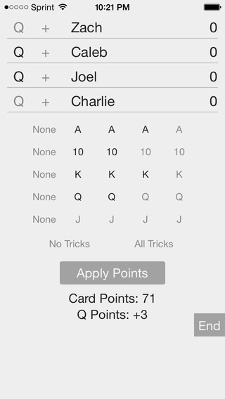 【免費遊戲App】SpitzScore - Spitzer Card Game Scorekeeper-APP點子