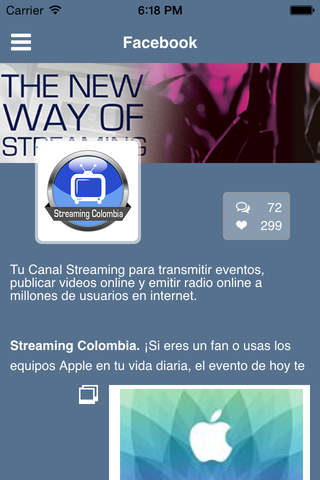 Streaming Colombia screenshot 2