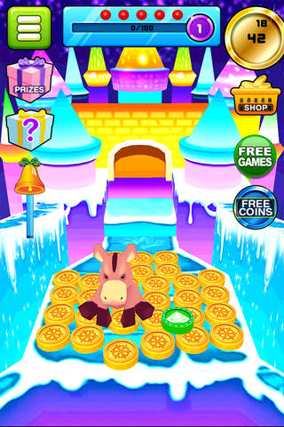 Olympus Coin Dozer | Free Prize and jackpot game screenshot 2