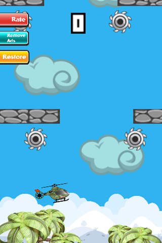 Aero War Copter Commander vs Giant Swing Ninja Stars screenshot 3