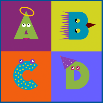 Alphabet Styles 2048 Game - 9 Styles x 3 themes LOGO-APP點子