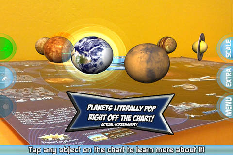PlayAR Solar System Chart 4D screenshot 2