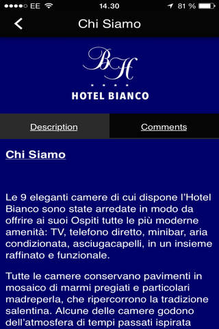 Hotel Bianco screenshot 2