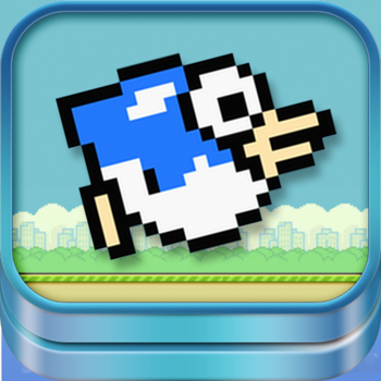 Blue Birdie - Flappy Escape LOGO-APP點子