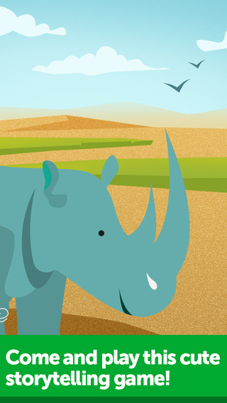 Virtual Animals Rhino - Engaging Preschool Kids Story: Ecology adventure for children aged 3 4 5 and