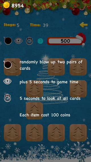 【免費遊戲App】Match Cards-Christmas-APP點子