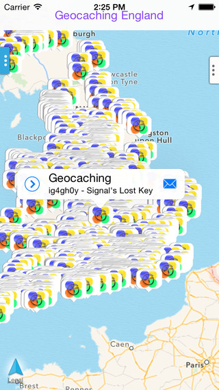 免費下載交通運輸APP|Geocaching England app開箱文|APP開箱王