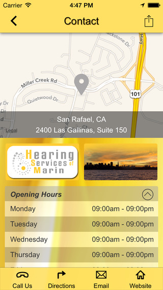 【免費商業App】Hearing Services of Marin-APP點子