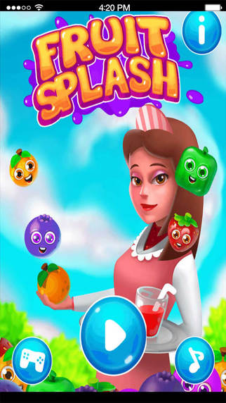 Fruit Splash match-3