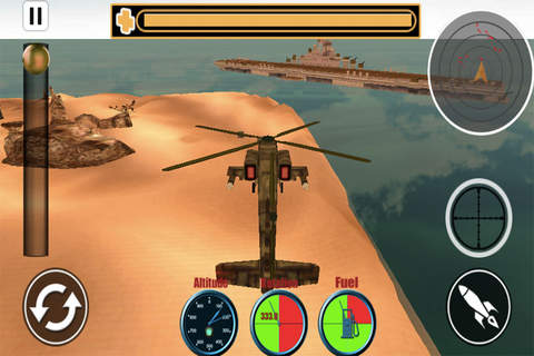 Gunship Warfare Mission - Air Attack screenshot 2