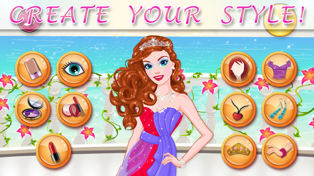 【免費遊戲App】Mermaid Princess Make Up Salon - Dress up game for girls and kids-APP點子