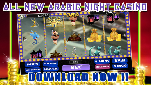 Arabic Slots- Secret Underworld Casnio Dubai Abu Dhabi UAE