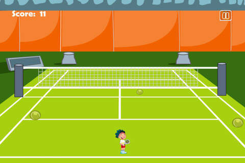 Virtual Tennis Open Nightmare - Sports Ball Dodging Game- Pro screenshot 2