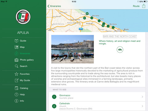 【免費旅遊App】Apulia Guida Verde Touring-APP點子