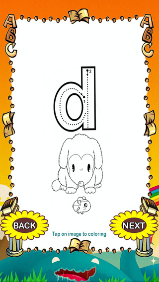 ABCs Small Letter Learing for Hamtaro Version
