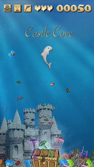 【免費遊戲App】Dolphin Treasure Hunt-APP點子