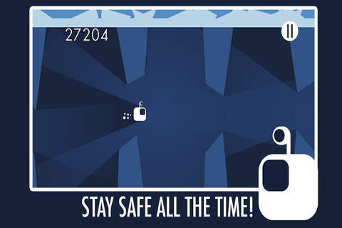 Amazing Deep Blue Frozen Sea - Tap & Don't Fall Game Free screenshot 4