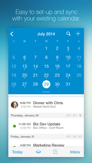 【免費生產應用App】UpTo Calendar - Syncs with Google Calendar, iCloud, Outlook and more-APP點子