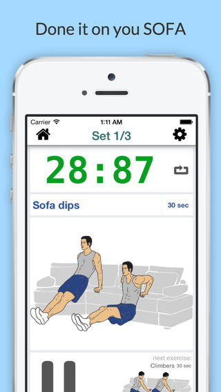 免費下載健康APP|Sofa Workout Routine - Get a Workout While You Watch TV app開箱文|APP開箱王