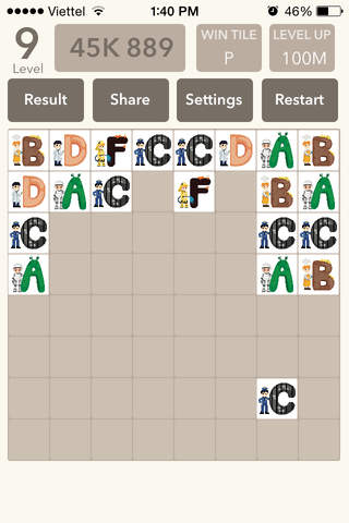 Math Game with Professions Alphabet screenshot 2