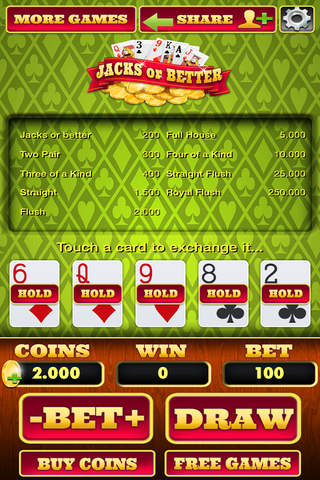 VideoPoker-Casino Lucky! screenshot 4