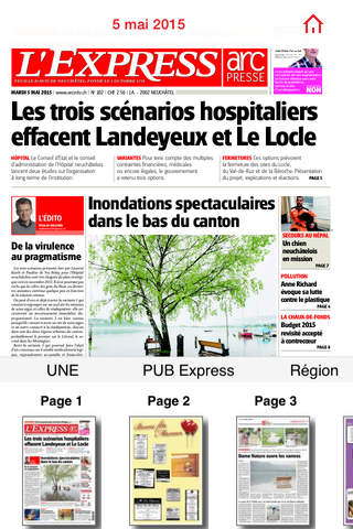 L'Express journal screenshot 2