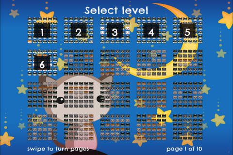 Fe-Line - PRO - Swipe Rows And Match Cute Fury Cats Arcade Puzzle Game screenshot 2