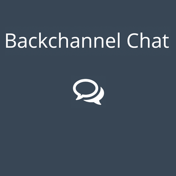 Backchannel Chat LOGO-APP點子