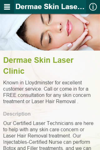 Dermae Skin Laser Clinic screenshot 2