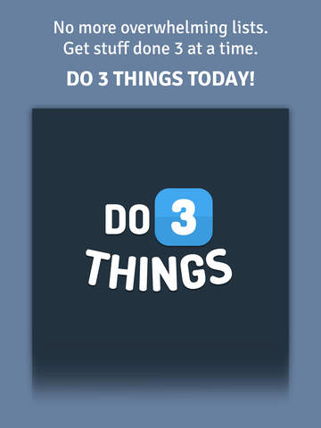 免費下載生產應用APP|Create Habits & Get Things Done with Do 3 Things app開箱文|APP開箱王