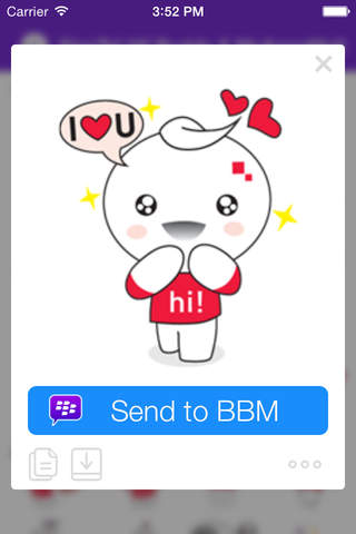 BBM Stickers - Emoticons & Stickers for BBM screenshot 3