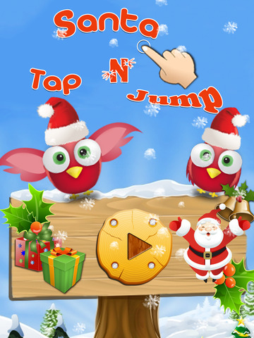 【免費遊戲App】Santa Tap N Jump-APP點子