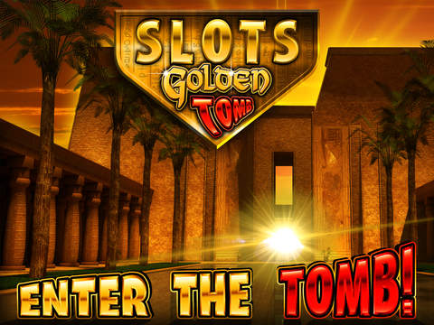 【免費遊戲App】Slots Golden Tomb PRO - A Pharaoh's Gold Slot Machine Game!-APP點子