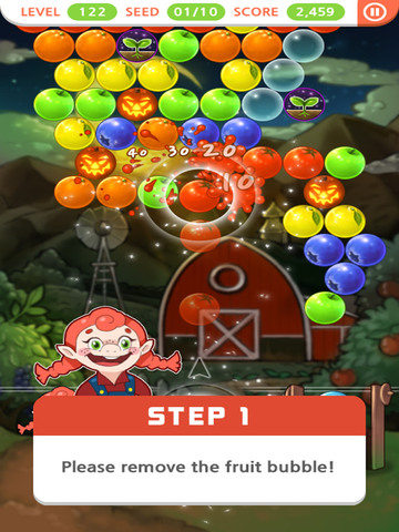 【免費遊戲App】Fruit Bubble Farm-APP點子