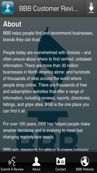 BBB Customer Reviews