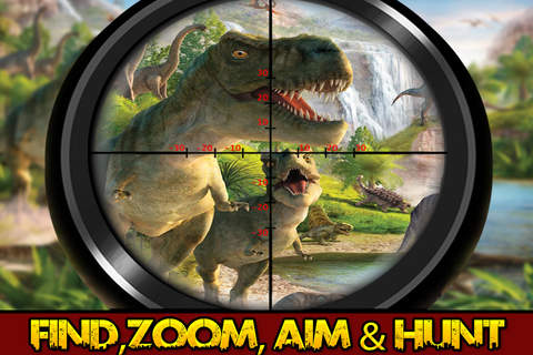 2015 Dinosaur Hunter Challenge : Big buck Dino Hunt simulator screenshot 2