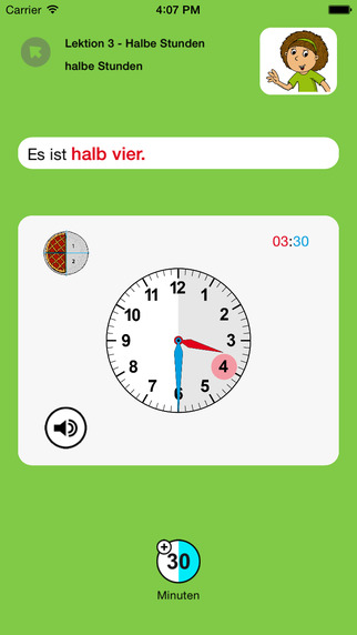 【免費教育App】Die Uhr & Uhrzeit lernen-APP點子