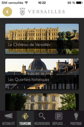 L'appli Versailles screenshot 2