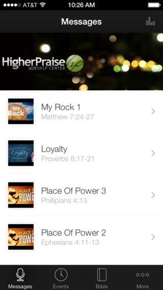 Higher Praise Worship Center App