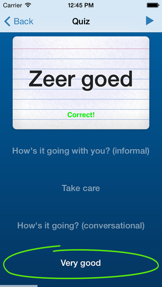 【免費教育App】Learn Dutch - Zeer Goed-APP點子