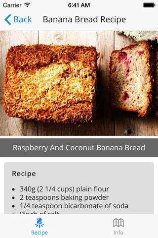 Banana Bread Recipe Easy Healthy screenshot 3