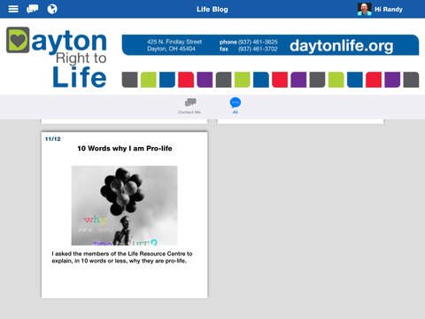 【免費社交App】Dayton Right to Life-APP點子