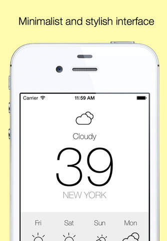 Weather Lock - Current weather on your lock screen screenshot 3
