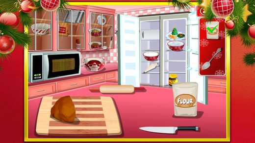 【免費遊戲App】Christmas Cooking game：Gingerbread house-APP點子