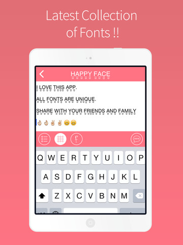 【免費娛樂App】Better Fonts Pro - Cool Text Keyboard for iOS 8 Text Styles & Emoji Font For iMessage, Kik, Twitter, Facebook, Instagram & More!-APP點子