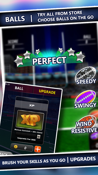 【免費遊戲App】Football Kick Flick - Free Rugby Football Field Goal Kicks-APP點子